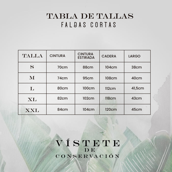 Faldas Cortas- Colección BOSQUEJO